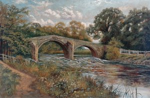 Vista de Ilkley, 1893 de Fred Challacombe